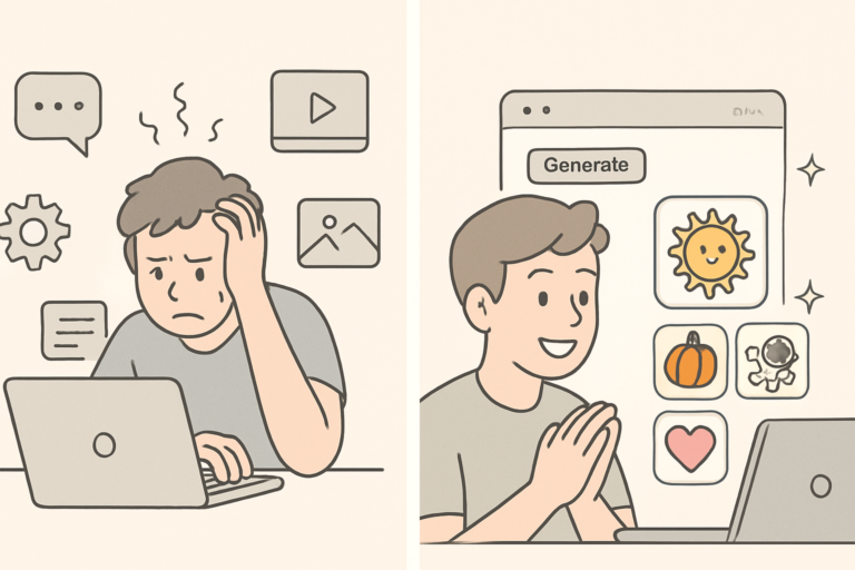 Sticker creation transformation